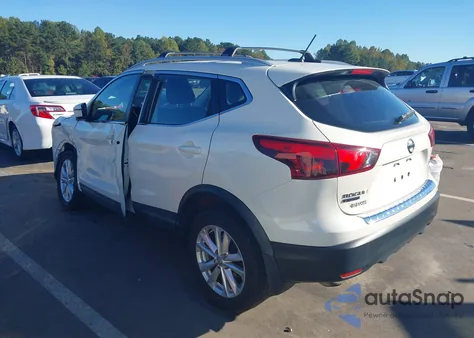2017 Nissan Rogue Sport Sv z USA, uszkodzony, nr VIN JN1BJ1CP7HW036185